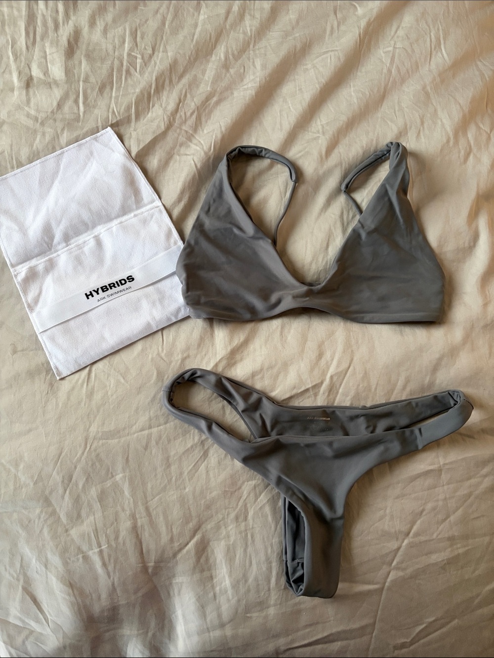Hybrid Swim Women's Gray Bikini Set